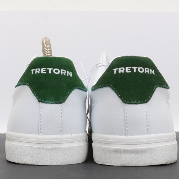 Tretorn Men's 13M SWERVE White Green Lace Up Sneakers Sporty Workout - Picture 7 of 14